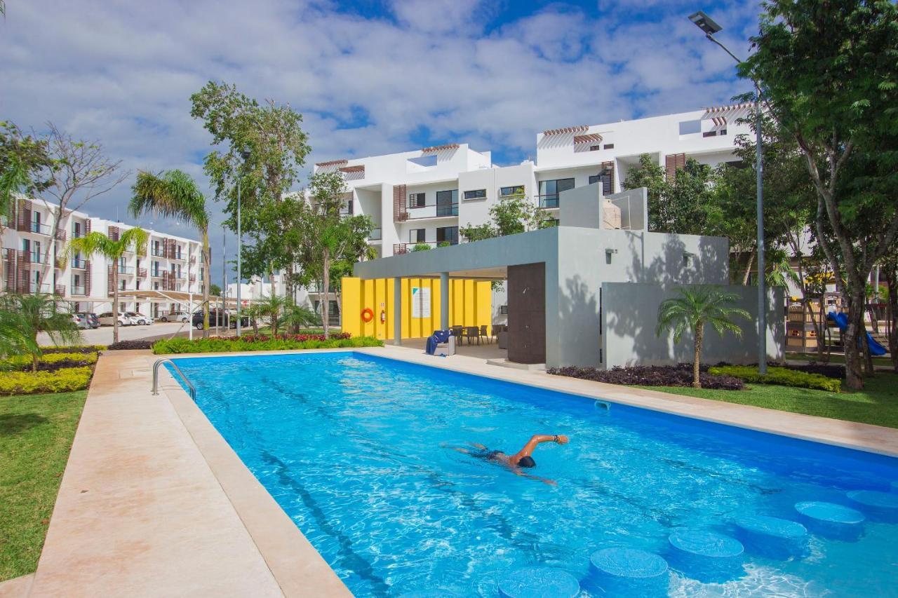 Bright & Relaxing Full Apartment Cancún Exteriér fotografie